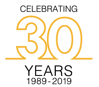 Celebrating 30 years (1989 - 2019)