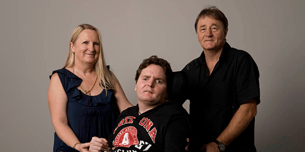 The Fear family (Vanda, Paul and Keith)